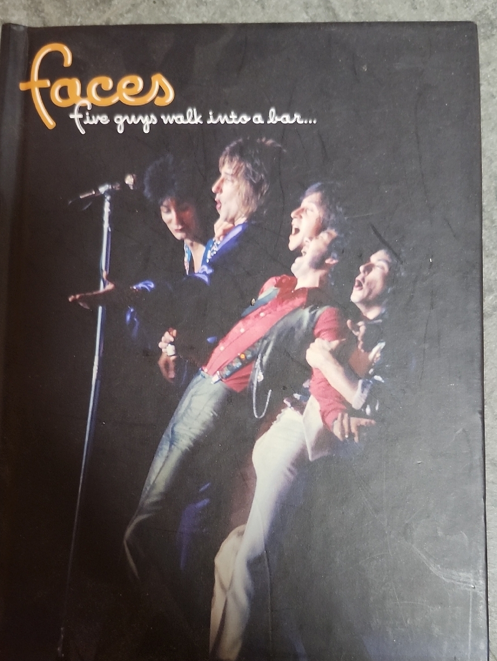 Faces "Five Guys Walk Into a Bar..." Tour Hardcover - Black Cover